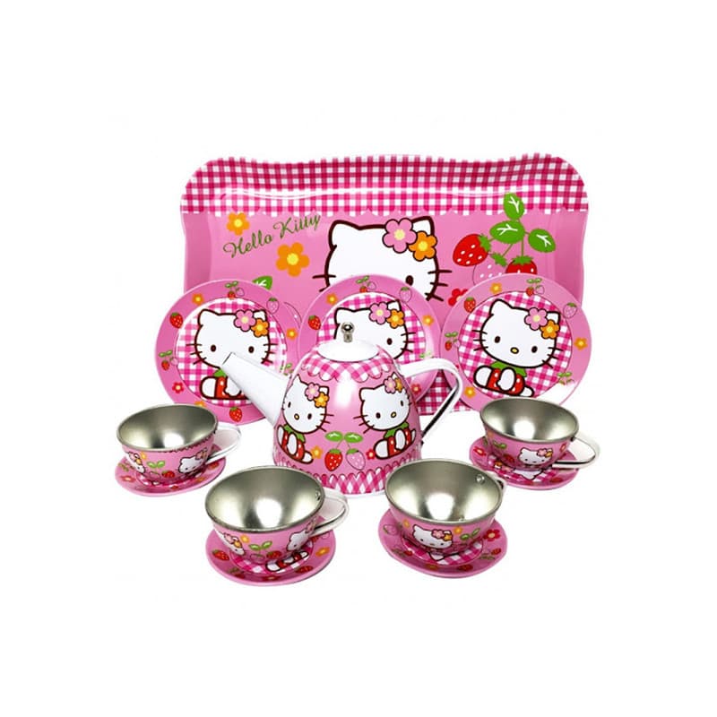 ست اسباب بازی چایی خوری مدل hello kitty کد 76 — تصویر ۲