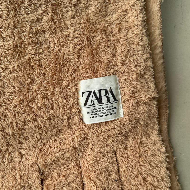 شال زنانه مدل ساده تدی ریش ریشی — تصویر ۱۰