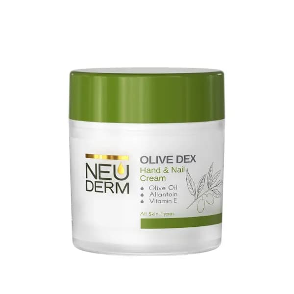 کرم مرطوبکننده دست و ناخن نئودرم مدل Olive Dex حجم 150 میلیلیتر — تصویر ۸