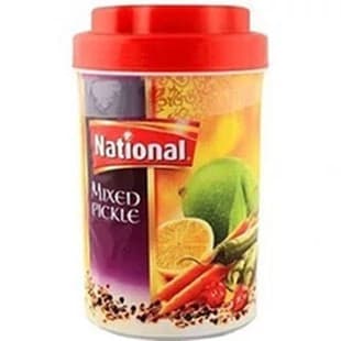 ترشی انبه مخلوط ناسیونال 900گرم Mixed National نشنال — تصویر ۲