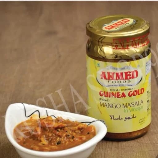 ترشی انبه ماسالا شیشه ای 310 گرم احمد Ahmed — تصویر ۲