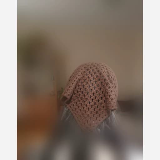 شال بافت، باندانا بافت، مینی اسکارف بافت، روسری بافت