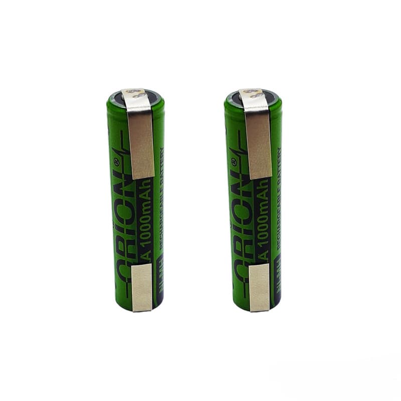 باتری نیم قلمی قابل شارژ اوریون مدل AAA 1000mAh — تصویر ۲