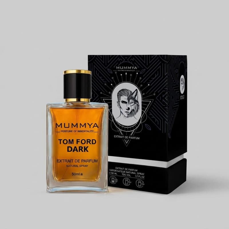 اکستریت پرفیوم مردانه مومیا مدل TOM FORD DARK با رایحه تلخ حجم 50 میلی لیتر — تصویر ۷