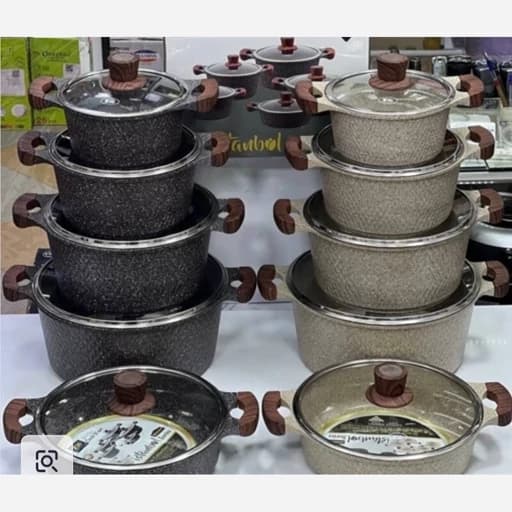 سرویس قابلمه زیو طرح استانبول10پارچه مدل Zio Z-7120 ارسال رایگان