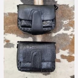 کیف دوشی زنانه چرم طبیعی گاوی — تصویر ۳