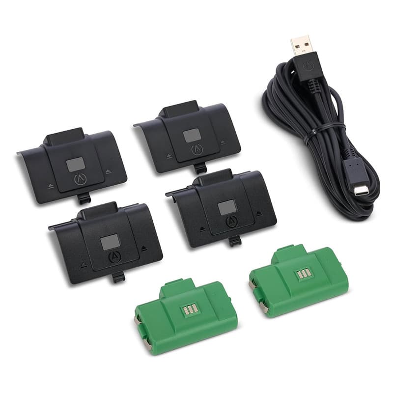 باتری قابل شارژ دسته بازی XBOX Series X/S پاور ای مدل PowerA Play & Charge Kit مجموعه دو عددی — تصویر ۳