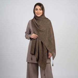 شال زنانه مدل پلیسه