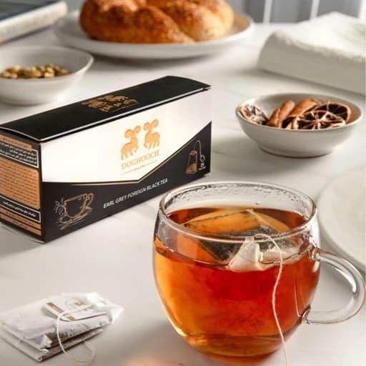 چای کیسه ای خارجی عطری ارلگری دوقوچ - 25 عددی — تصویر ۲