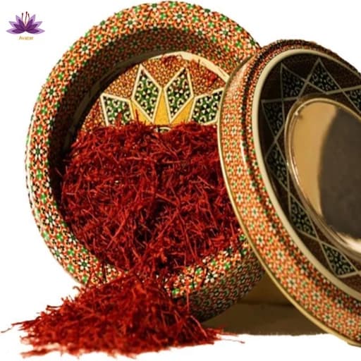 زعفران عمده سرگل 10 عددی خاتم 4 گرمی
