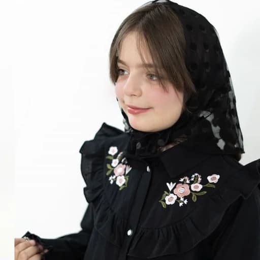 لباس کودک مانتویی لنین کیفیت درجه یک گلدوزی عالی ارسال رایگان