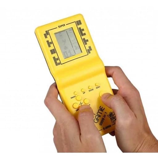 اسباب بازی مدل آتاری دستی (نوستالژی) BRICK GAME E-9999،دارای 9 بازی متفاوت،یک بازی قدیمی و خاطره انگیز (تخفیف ویژه)