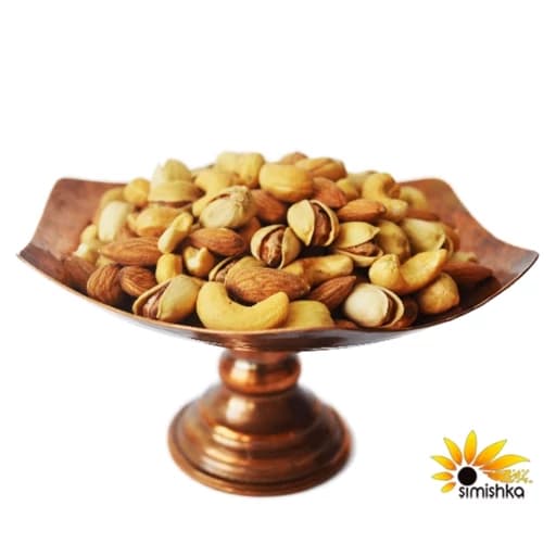 آجیل مخلوط سه مغز رژیمی بود اده 500گرمی سیمیشکا