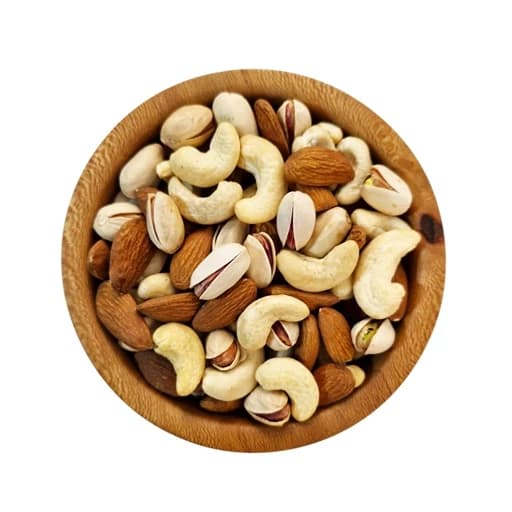 آجیل سه مغز خام اعلای دارو درخت (500 گرمی) در پاکت زیپدار