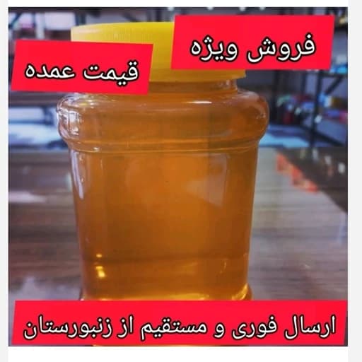 عسل گون آویشن یک کیلویی (مستقیم از زنبوردار)