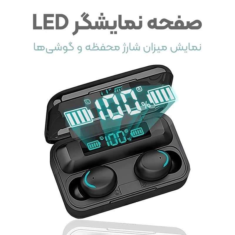 هدفون بلوتوثی گیمینگ مدل TWS 5.4 — تصویر ۲