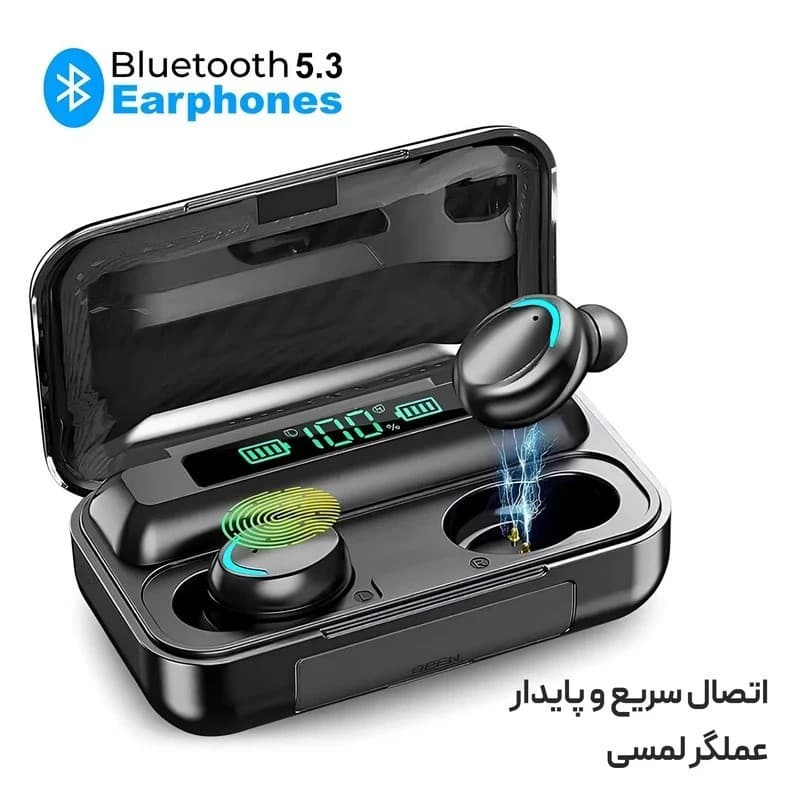 هدفون بلوتوثی گیمینگ مدل TWS 5.4 — تصویر ۴