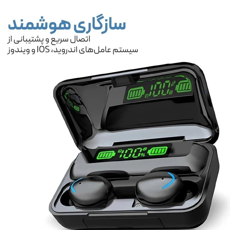هدفون بلوتوثی گیمینگ مدل TWS 5.4 — تصویر ۵