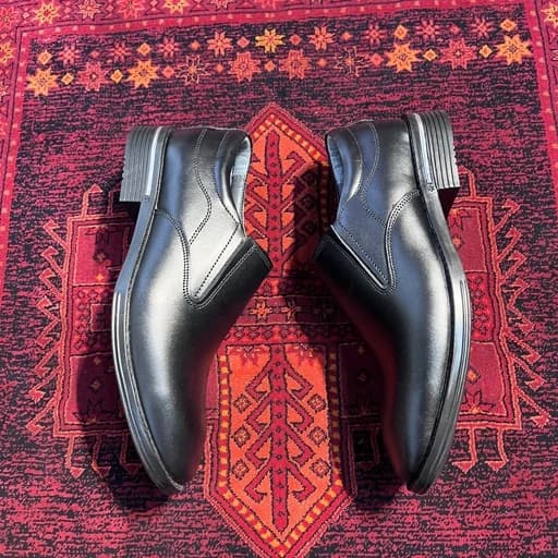 کفش مردانه تمام چرم طبیعی مدل بارسابی بند