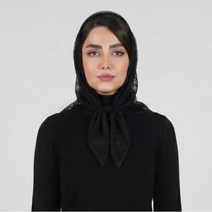 روسری زنانه مدل مینی اسکارف توری طرح G