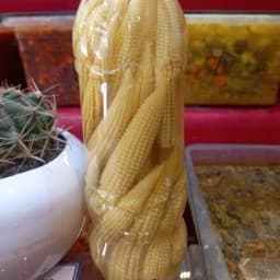 ترشی بیبی کورن(بچه بلال) 1 کیلو — تصویر ۳