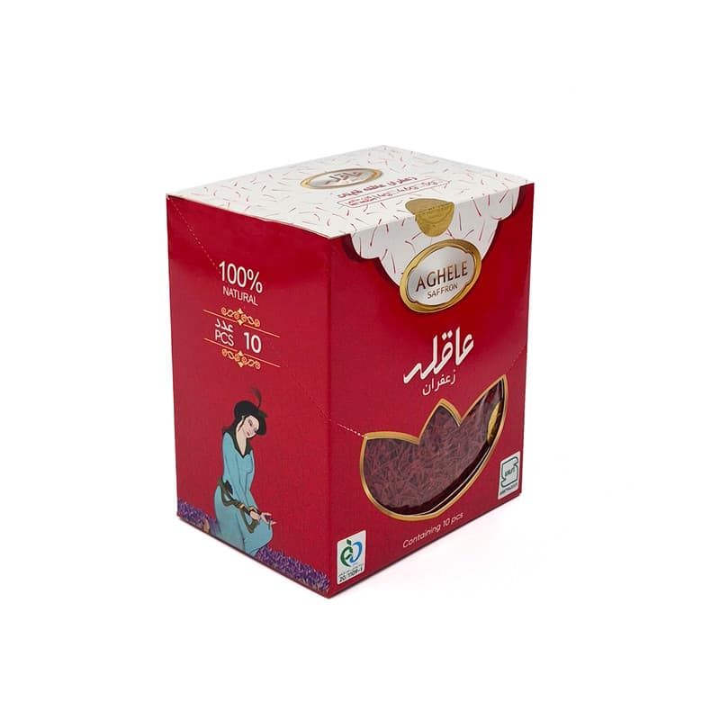 زعفران پاکتی عاقله - 4.6 گرم بسته 10 عددی — تصویر ۷