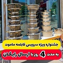 سرویس قابلمه 21 پارچه ماموت — تصویر ۳