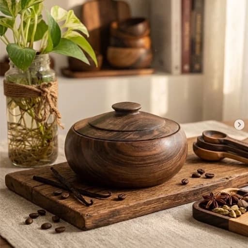 آجیل خوری چوبی، شکلات خوری چوبی، اجیل خوری چوبی گردو