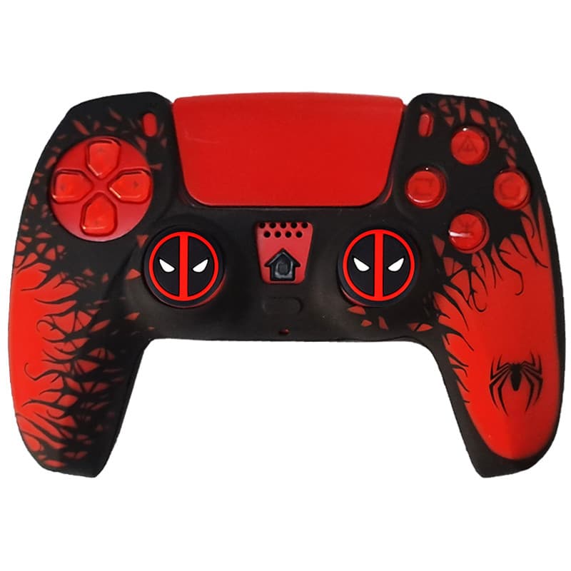 محافظ دسته بازی پلی استیشن 5 طرح عنکبوت مدل SPIDER PS5633 به همراه روکش آنالوگ — تصویر ۳