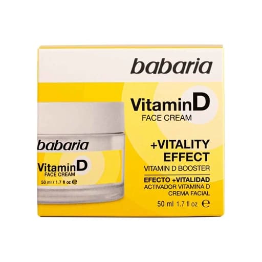 کرم صورت ویتامین D باباریا babaria حجم 50 میل — تصویر ۲