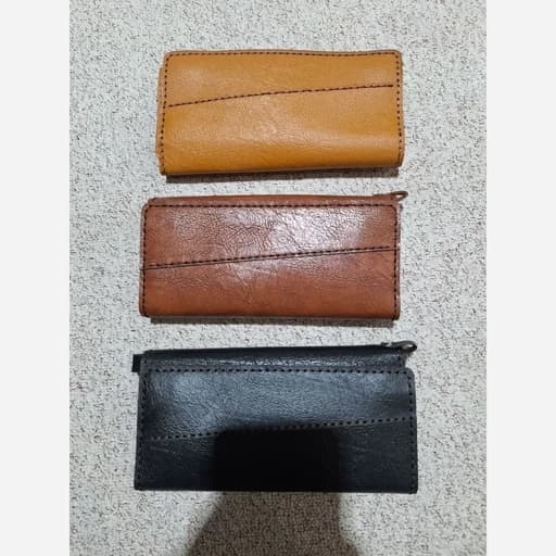 کیف پول چرم سوگو با جاسوییچی مردانه زنانه