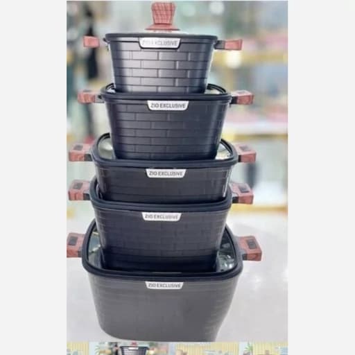 سرویس قابلمه گرانیتی زیو ZCS-8550 پس کرایه