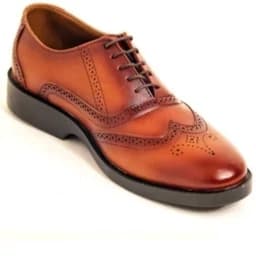 کفش مردانه چرم خارجی هشترگ بروژ — تصویر ۳