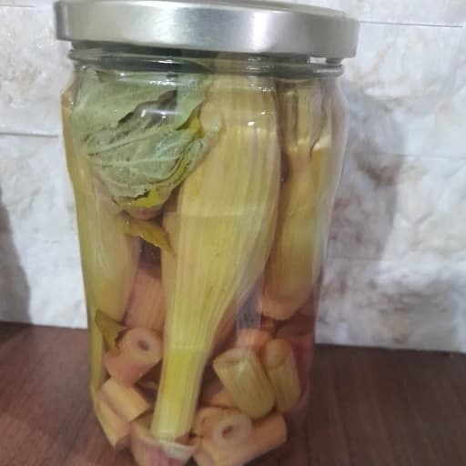 ترشی گلپر کوهی 700 گرمی( مخلوط ساقه و گل)