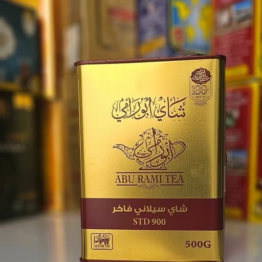 چای ابورامی فاخر 900 سعدالدین قوطی فلزی 500 گرمی