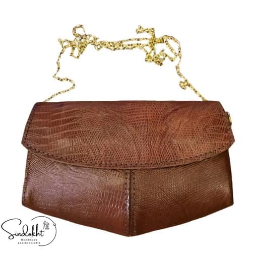 کیف زنانه چرم دستدوز طبیعی 010