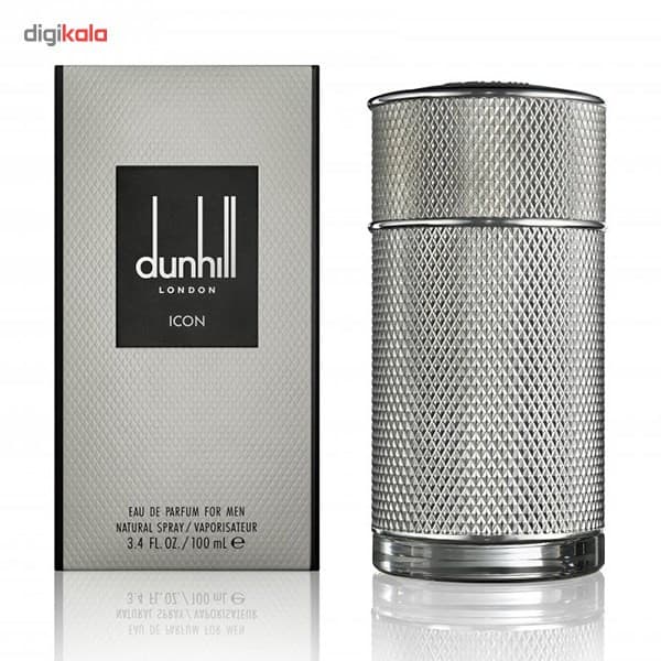 ادو پرفیوم مردانه دانهیل Icon حجم 100ml — تصویر ۴