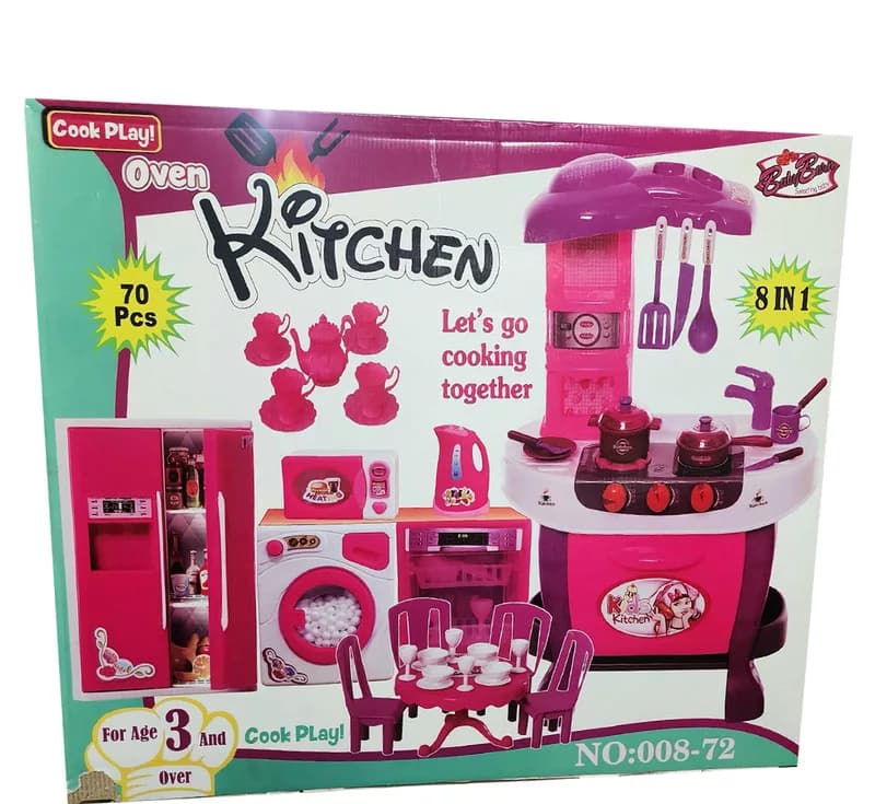 ست اسباب بازی آشپزخانه بیبی بورن مدل kitchen — تصویر ۵