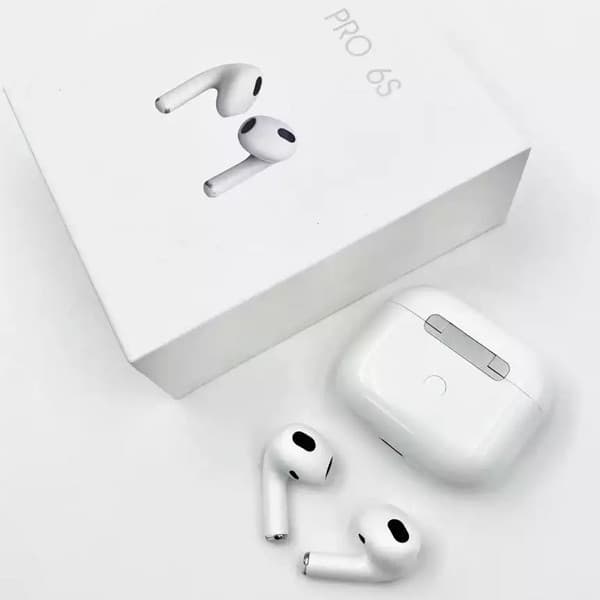 هدست بلوتوثی مدل AIRPODs pro 6 S 5050 — تصویر ۷