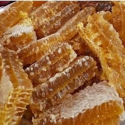 عسل طبیعی بابونه موم دار (عسل فروشی خزر) — تصویر ۳
