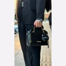 کیف دستی چرم زنانه وارداتی کد 103 — تصویر ۳