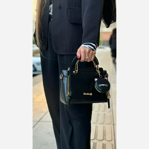 کیف دستی چرم زنانه وارداتی کد 103 — تصویر ۲