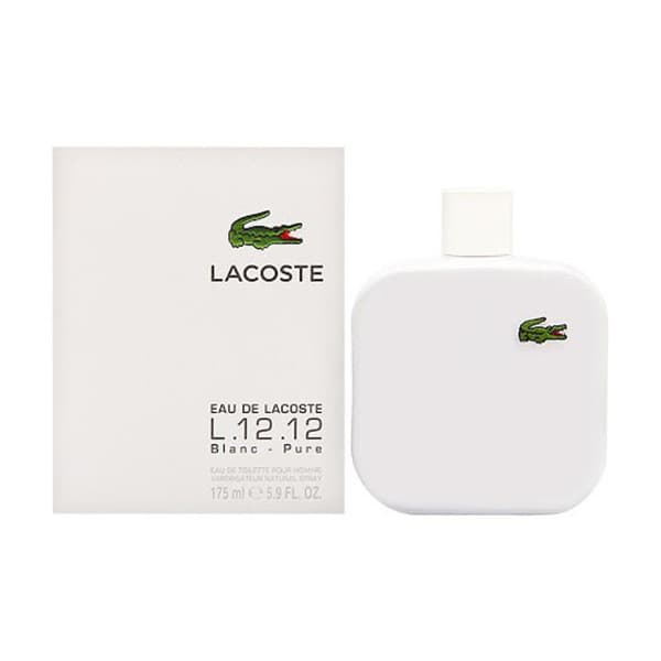 ادو تویلت مردانه لاگوست مدل L.12.12 Blanc - Pure حجم 100 میلی لیتر — تصویر ۳