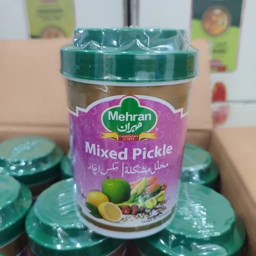 ترشی انبه مخلوط پاکستانی مهران 500 گرمی — تصویر ۲