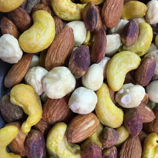 آجیل چهار مغز شور زعفرانی 1000 گرم