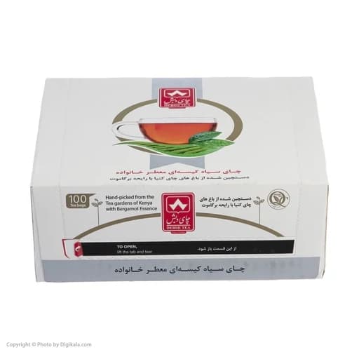 چای دبش کیسه ای 100عددی (عطری و ساده )