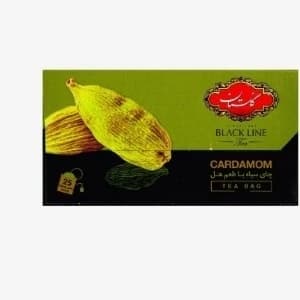 چای سیاه کیسه ای هل دار گلستان 25 عددی