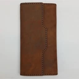 کیف پول چرم طبیعی مردانه زنانه دستدوز مدل 170 — تصویر ۳
