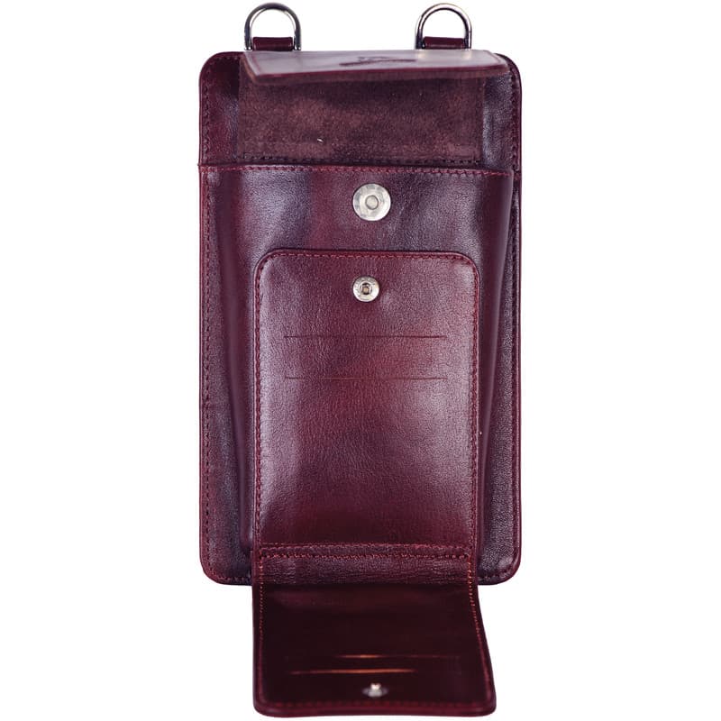 کیف گردنی چرم بارز مدل DG73 — تصویر ۱۲
