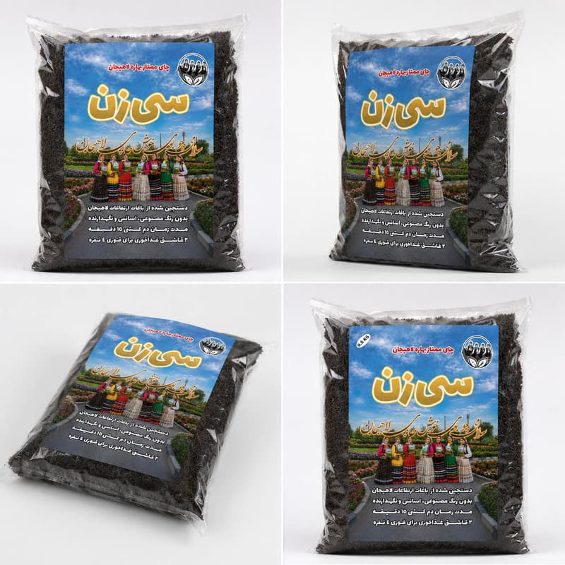 چای ممتاز لاهیجان سی زن - 500 گرم — تصویر ۳